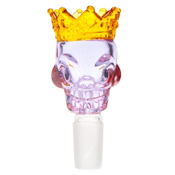 Grace Glass | Skull King Bowl- Purple- SG:18.8mm