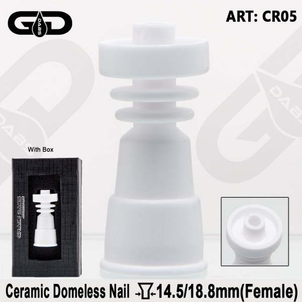 Grace Glass | Medical Grade Ceramic domeless nail SG:18.8mm/14.5mm (female)