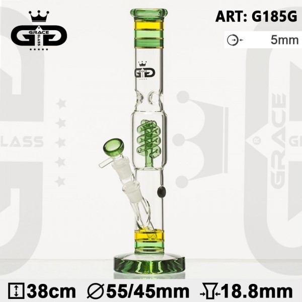 Grace Glass | HAMMER Series | Funky Twist green