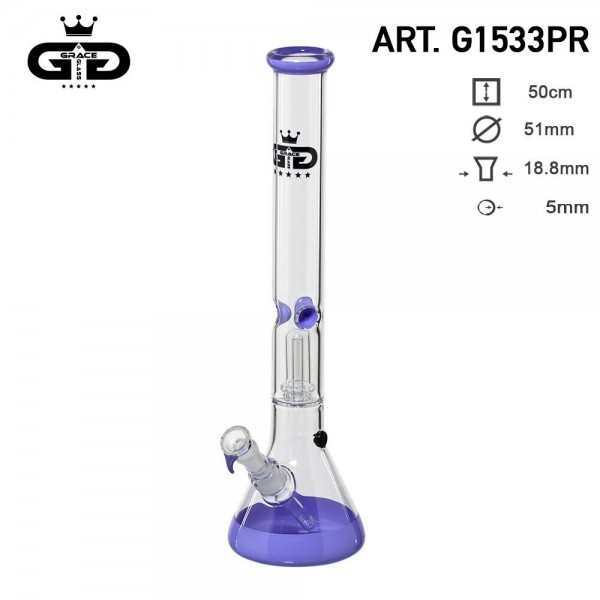 Grace Glass | Baked Beaker Blue