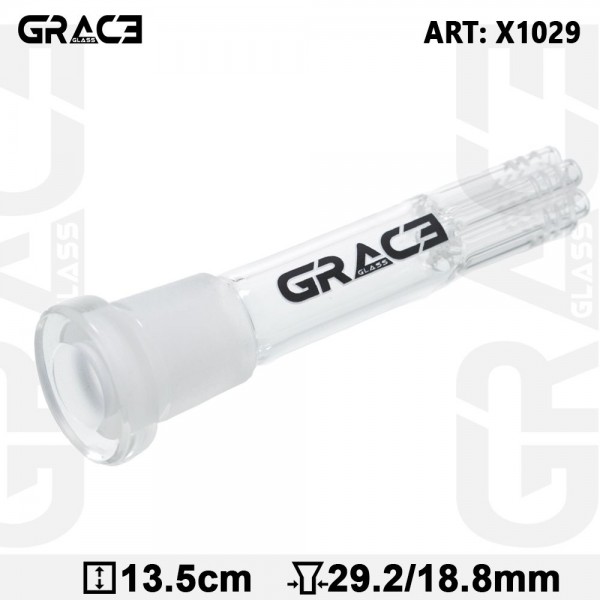 Grace Glass | 6 Arm Diffuser - L:13.5cm - SG:29.2/18.8mm