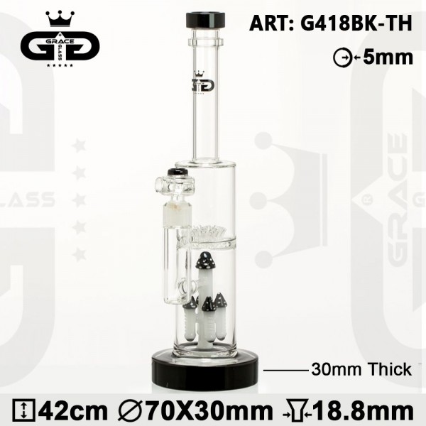 Grace Glass | LABZ Series | Black Shrooms