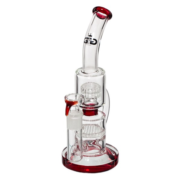 Grace Glass | Doubble Bubble Red