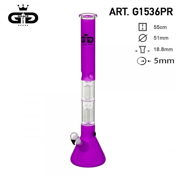 Grace Glass | Big Beaker Fluo Purple