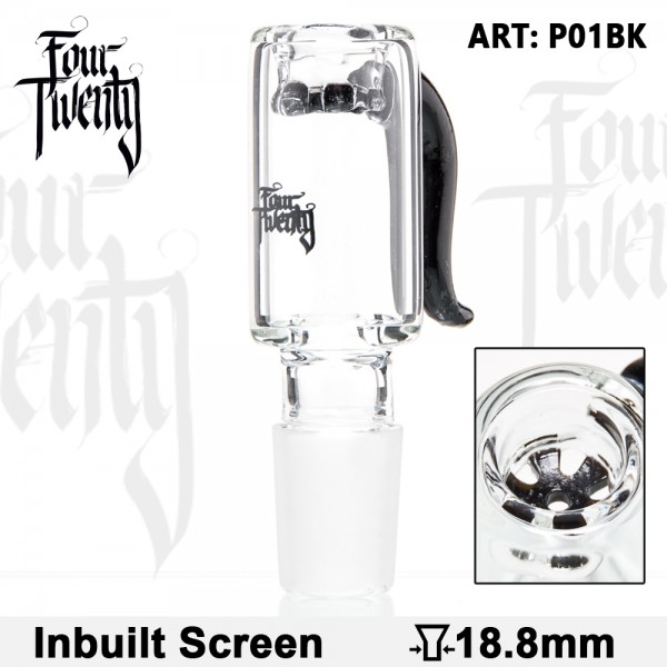 420 Series | Bowl - Black - SG:18.8mm - Inside Screen