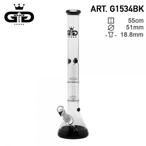 Grace Glass | Big Baked Beaker Black