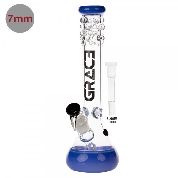 Grace Glass | Pearl Glass Blue - H:40cm - ?:50mm - SG:29.2mm