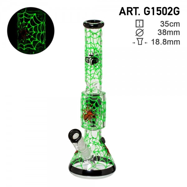 Grace Glass | Spooky Green Glow in the Dark