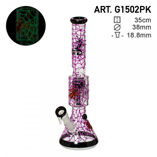 Grace Glass | Spooky Purple Glow in the Dark