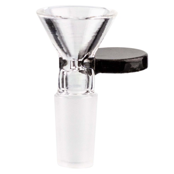 Grace Glass | Glass Bowl with a black handle - SG:14.5 mm - 10pcs in box